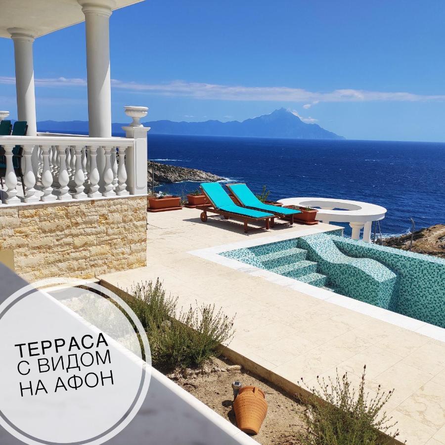 Villa Ulyana Kriaritsi - Athos Sea View & Spa Kültér fotó