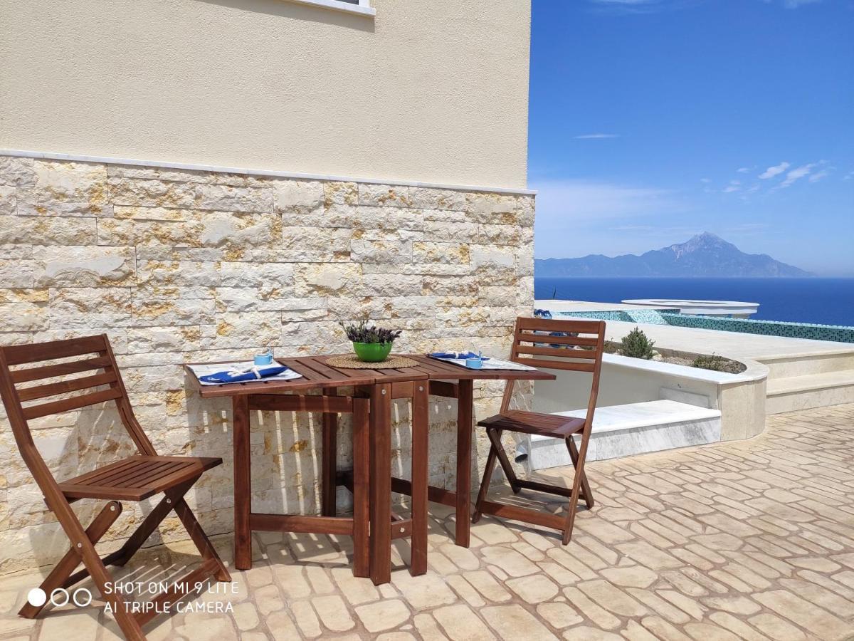 Villa Ulyana Kriaritsi - Athos Sea View & Spa Kültér fotó