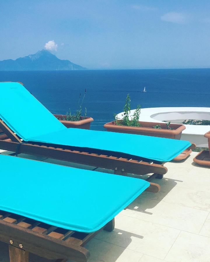 Villa Ulyana Kriaritsi - Athos Sea View & Spa Kültér fotó