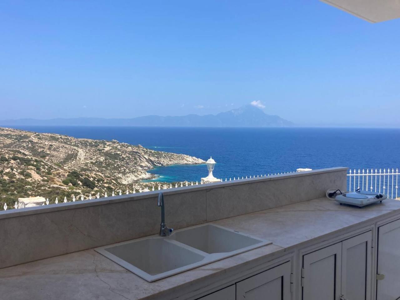 Villa Ulyana Kriaritsi - Athos Sea View & Spa Kültér fotó